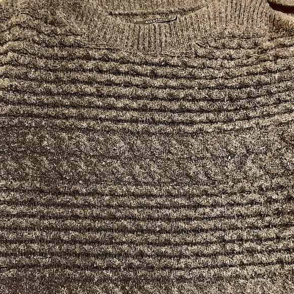 Allsaints Reed Chunky Knit Charcoal Gray Sweater S - Picture 7 of 14
